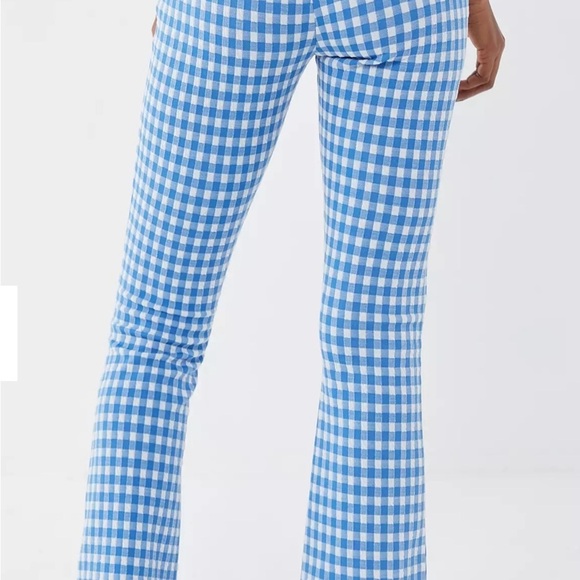 Urban Outfitters Black & Blue Checkered Pants Size Small - Picture 9 of 9